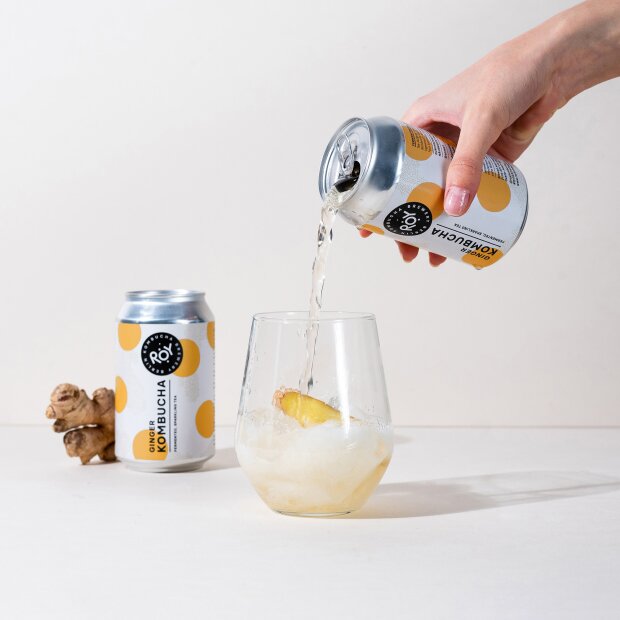 ROY Ginger Kombucha BIO Organic, Fermented Tea